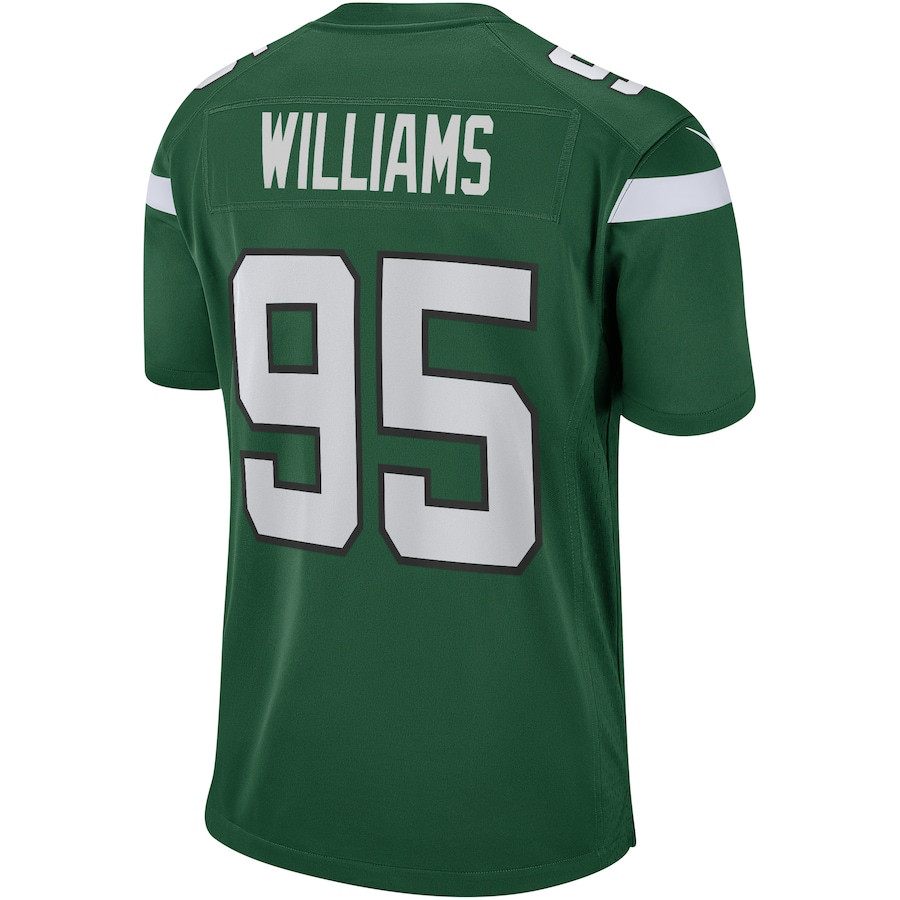 Quinnen Williams 95 New York Jets Men Game Jersey - Gotham Green JS1881 nicesnker - Image 3