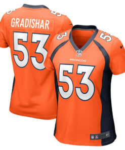 Randy Gradishar 53 Denver Broncos Women Retired Player Game Jersey - Orange JS8339 nicesnker