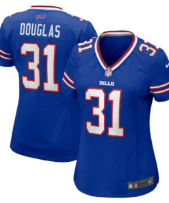 Rasul Douglas 31 Buffalo Bills Game Women Jersey - Royal JS2603 nicesnker