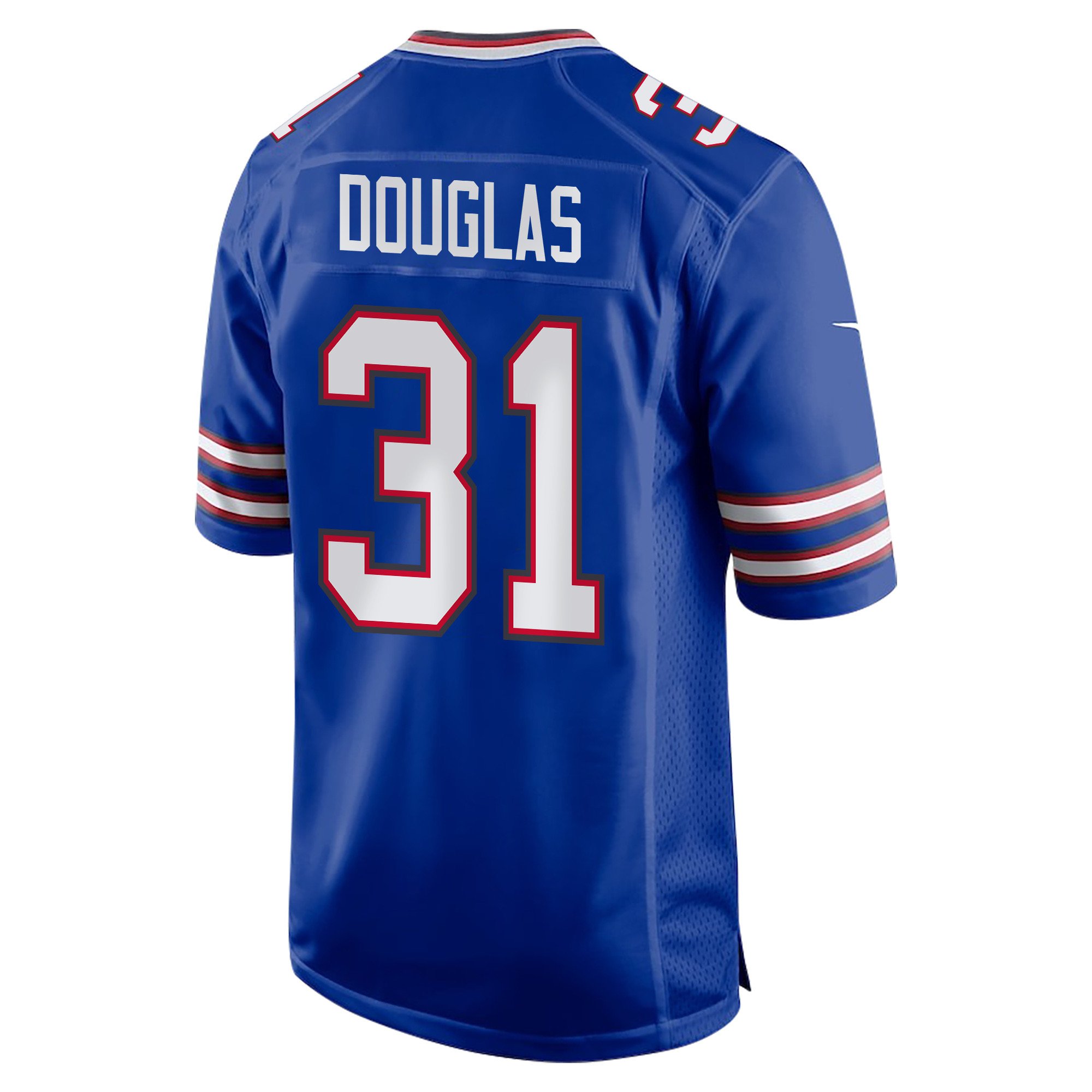 Rasul Douglas 31 Buffalo Bills Super Bowl LIX Champions Patch 'New Orleans - A Symphony of Sport' EMBROIDERED Game Men Jersey - Royal JS5849 nicesnker - Image 2