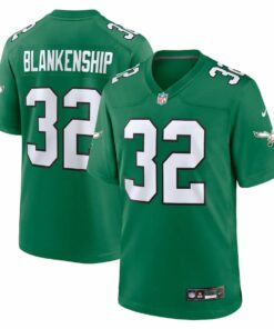 Reed Blankenship 32 Philadelphia Eagles Alternate Game Men Jersey - Kelly Green JS4024 nicesnker