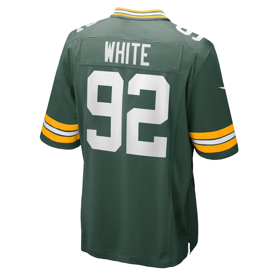 Reggie White 92 Green Bay Packers Retired Men Game Jersey - Green JS4423 nicesnker - Image 3