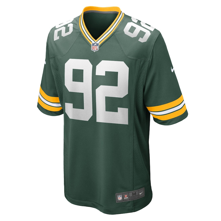 Reggie White 92 Green Bay Packers Retired Men Game Jersey - Green JS4423 nicesnker - Image 2