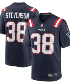 Rhamondre Stevenson 38 New England Patriots Men Game Jersey - Navy JS7269 nicesnker