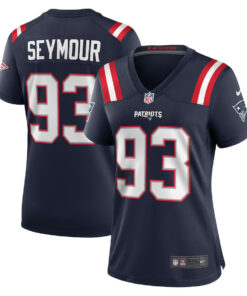 Richard Seymour ?93 New England Patriots Women Retired Game Jersey - Navy JS9411 nicesnker