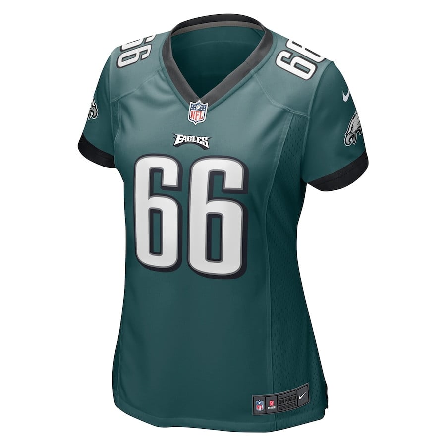 Roderick Johnson 66 Philadelphia Eagles Women Game Jersey - Midnight Green JS1263 nicesnker - Image 2