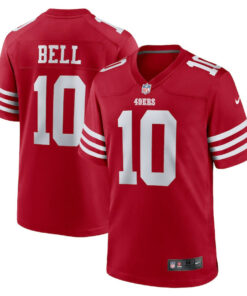 Ronnie Bell 10 San Francisco 49ers Game Men Jersey - Scarlet JS1255 nicesnker