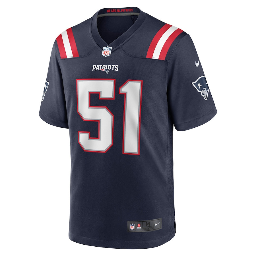 Ronnie Perkins 51 New England Patriots Men Game Jersey - Navy JS7773 nicesnker - Image 2