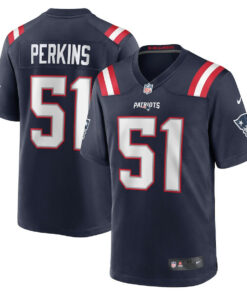 Ronnie Perkins 51 New England Patriots Men Game Jersey - Navy JS7773 nicesnker