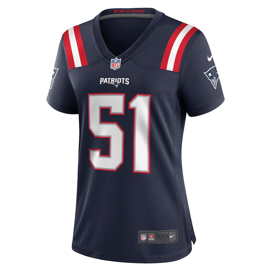 Ronnie Perkins 51 New England Patriots Women Game Jersey - Navy JS3251 nicesnker - Image 2