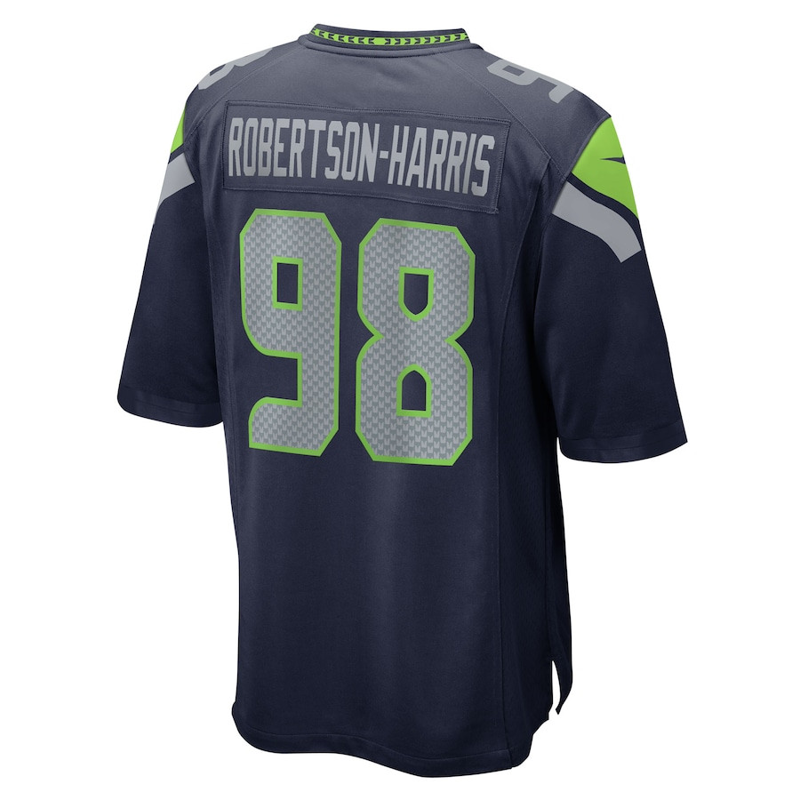 Roy Robertson-Harris 98 Seattle Seahawks Team Game Men Jersey - College Navy JS7380 nicesnker - Image 3