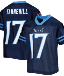 Ryan Tannehill 17 Tennessee Titans YOUTH Jersey - Navy JS2270 nicesnker