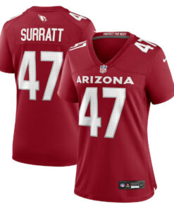 Sage Surratt 47 Arizona Cardinals Women's Game Jersey - Cardinal JS3290 nicesnker
