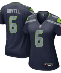 Sam Howell 6 Seattle Seahawks Women's Game Jersey - College Navy JS5105 nicesnker