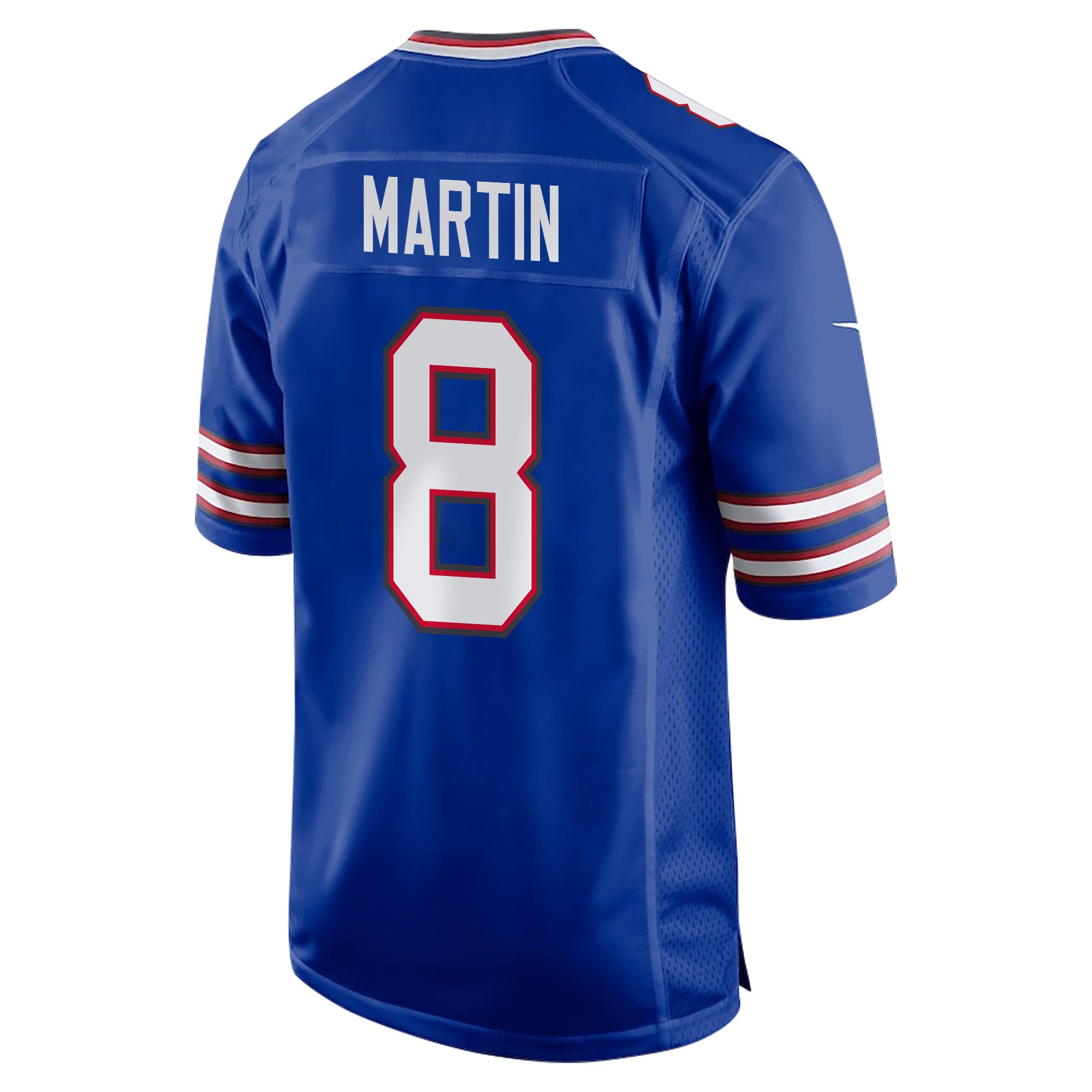Sam Martin 8 Buffalo Bills Super Bowl LIX Champions Patch 'New Orleans - A Symphony of Sport' EMBROIDERED Game Men Jersey - Royal JS9272 nicesnker - Image 2