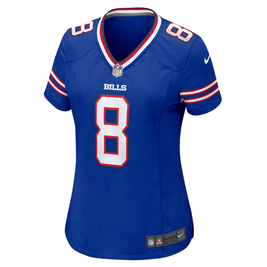 Sam Martin 8 Buffalo Bills Women Game Jersey - Royal JS8513 nicesnker - Image 2