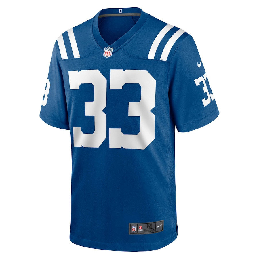 Samuel Womack III 33 Indianapolis Colts Game Men Jersey - Royal JS4452 nicesnker - Image 2