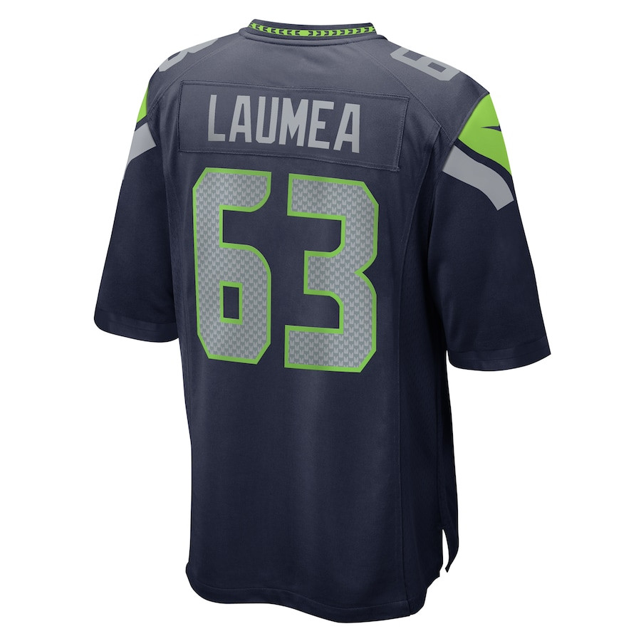 Sataoa Laumea 63 Seattle Seahawks Game Men Jersey - College Navy JS5632 nicesnker - Image 3
