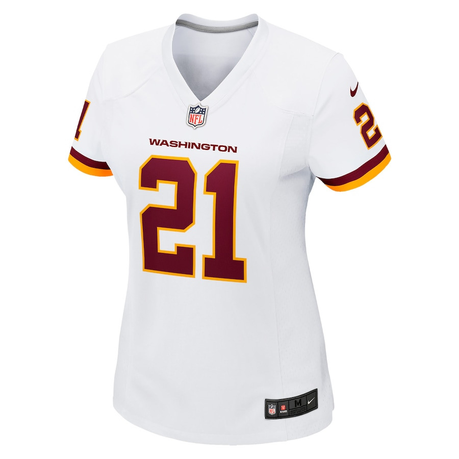 Sean Taylor 21 Washington Football Team Women Retired Game Jersey - White JS3399 nicesnker - Image 2