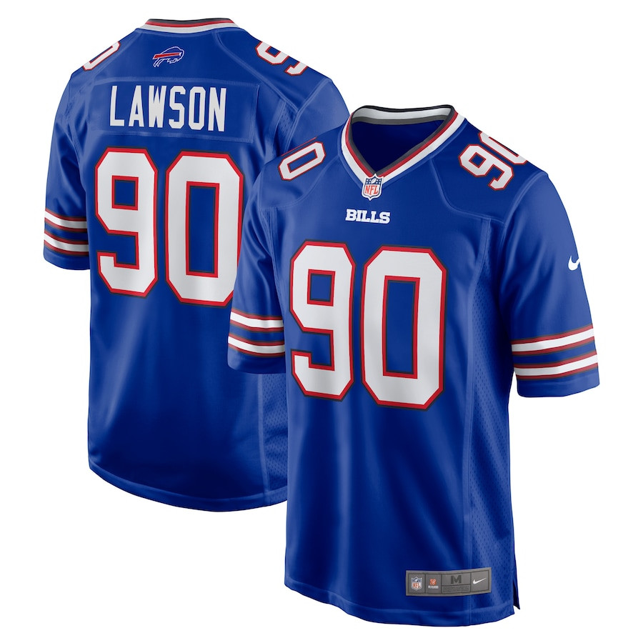 Shaq Lawson 90 Buffalo Bills Men Game Jersey - Royal JS1595 nicesnker