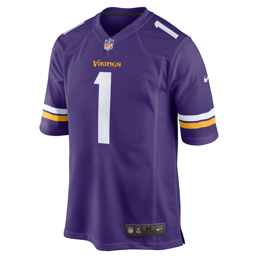 Shaquill Griffin 1 Minnesota Vikings Team Game Men Jersey - Purple JS6769 nicesnker - Image 2