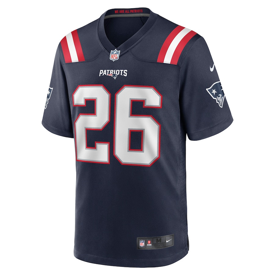 Shaun Wade 26 New England Patriots Men Game Jersey - Navy JS9375 nicesnker - Image 2