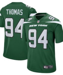 Solomon Thomas 94 New York Jets Men Game Jersey - Gotham Green JS3871 nicesnker