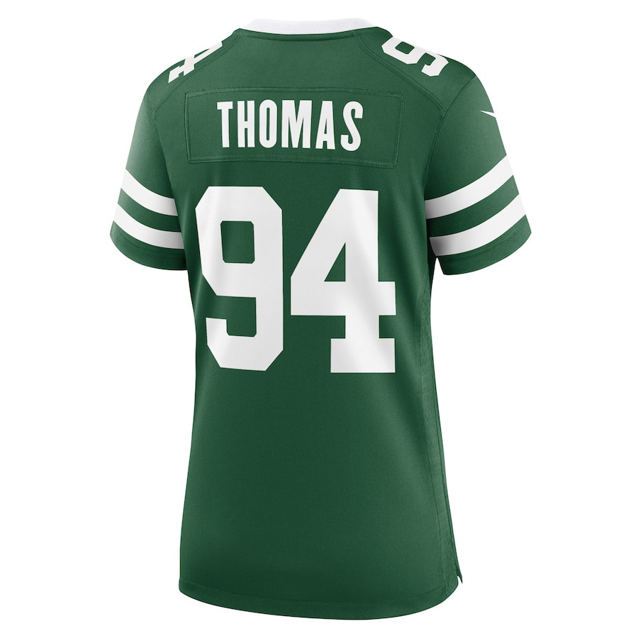 Solomon Thomas 94 New York Jets Women's Team Game Jersey - Legacy Green JS3824 nicesnker - Image 3