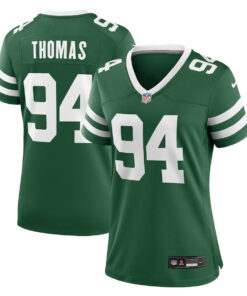 Solomon Thomas 94 New York Jets Women's Team Game Jersey - Legacy Green JS3824 nicesnker