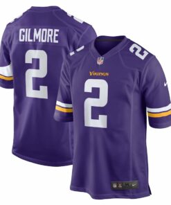 Stephon Gilmore 2 Minnesota Vikings Game Men Jersey - Purple JS4912 nicesnker