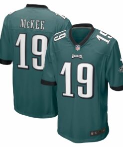 Tanner McKee 19 Philadelphia Eagles Men Team Game Jersey - Midnight Green JS6872 nicesnker