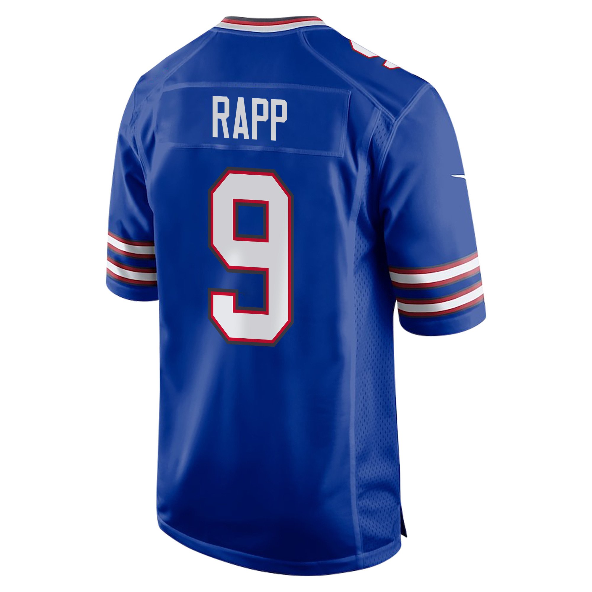 Taylor Rapp 9 Buffalo Bills Super Bowl LIX Champions Patch 'New Orleans - The Ultimate Showdown' EMBROIDERED Game Men Jersey - Royal JS7140 nicesnker - Image 2