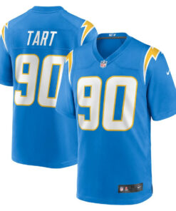 Teair Tart 90 Los Angeles Chargers Player Game Men Jersey - Powder Blue JS7369 nicesnker