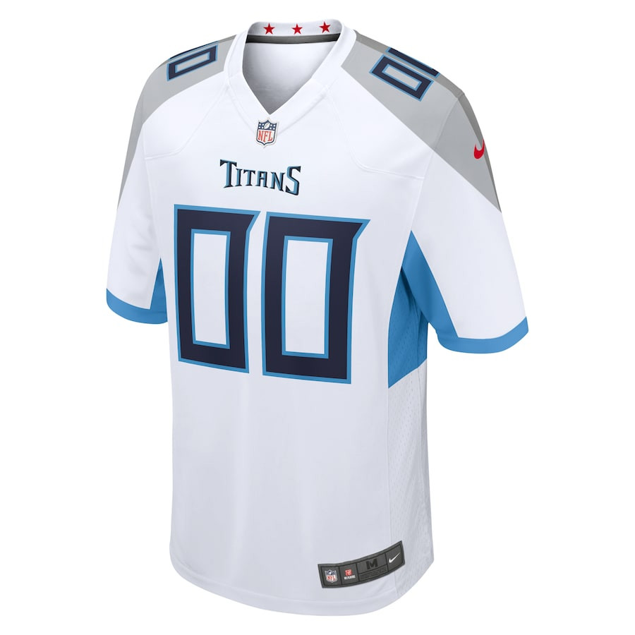 Tennessee Titans Men Custom Game Jersey - White JS5010 nicesnker - Image 2