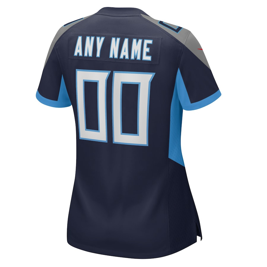 Tennessee Titans Women Custom Game Jersey - Navy JS8336 nicesnker - Image 3