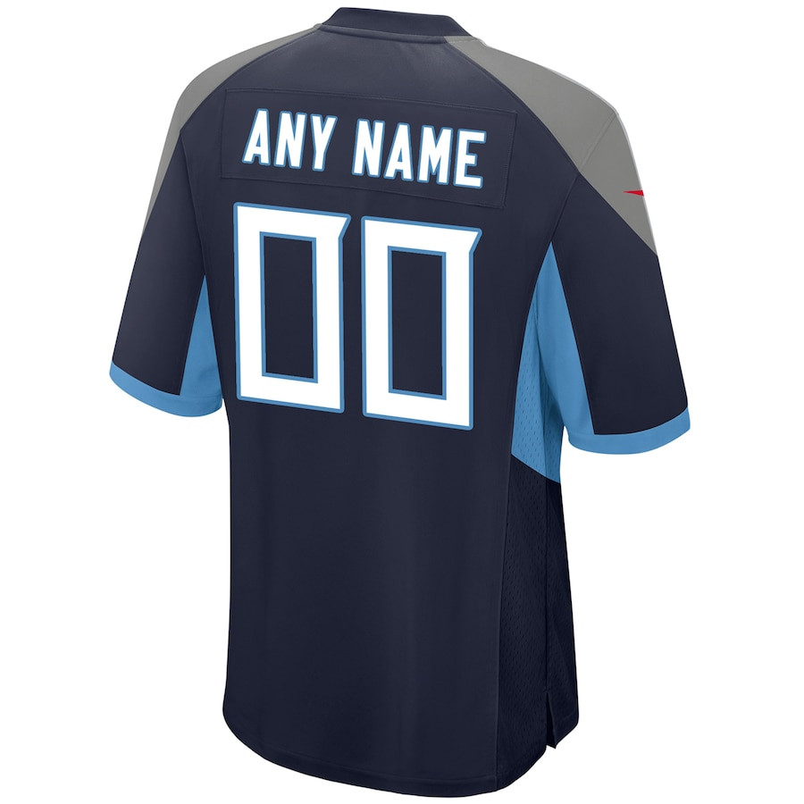 Tennessee Titans YOUTH Custom Game Jersey - Navy JS9372 nicesnker - Image 3
