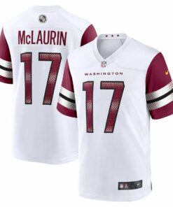Terry McLaurin 17 Washington Commanders Game Men Jersey - White JS1526 nicesnker
