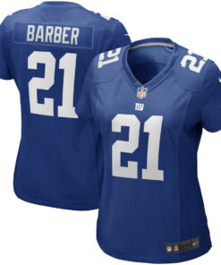 Tiki Barber 21 New York Giants Women Game Retired Jersey - Royal JS2050 nicesnker