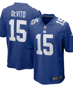 Tommy DeVito 15 New York Giants Game Men Jersey - Royal JS7573 nicesnker