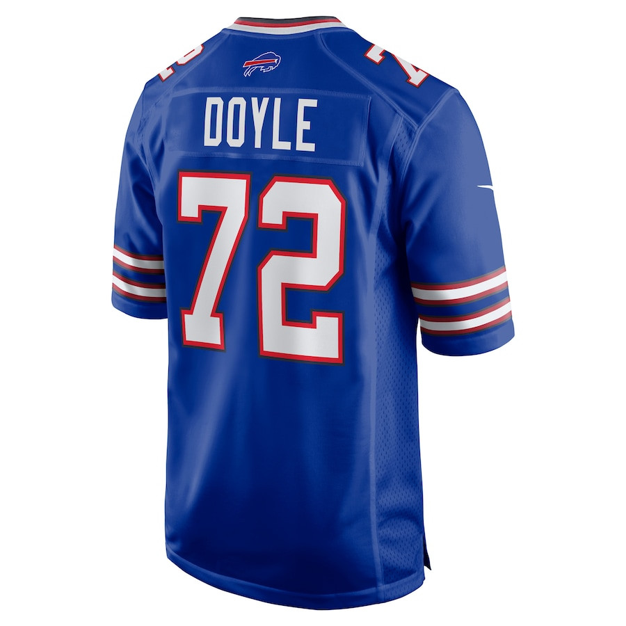 Tommy Doyle 72 Buffalo Bills Men Game Jersey - Royal JS2027 nicesnker - Image 3