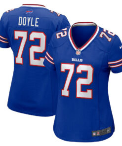 Tommy Doyle 72 Buffalo Bills Women Game Jersey - Royal JS8024 nicesnker