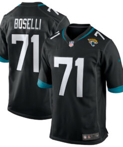 Tony Boselli 71 Jacksonville Jaguars Men Game Retired Jersey - Black JS3299 nicesnker