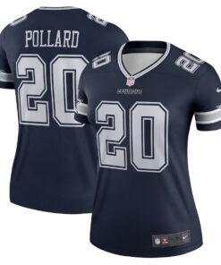 Tony Pollard 20 Dallas Cowboys Women Legend Jersey - Navy JS1349 nicesnker