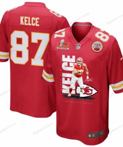 Travis Kelce 87 Kansas City Chiefs The Kansas City Stallion Game Men Jersey - Red JS3512 nicesnker