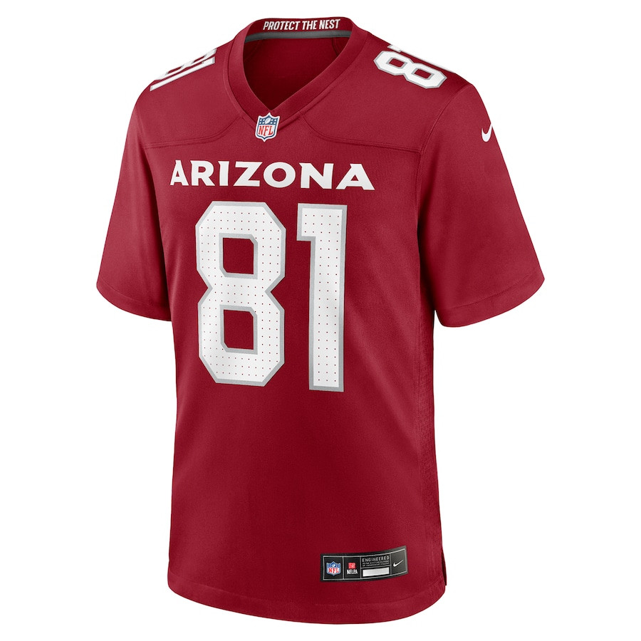 Travis Vokolek 81 Arizona Cardinals Team Game Men Jersey - Cardinal JS5534 nicesnker - Image 2