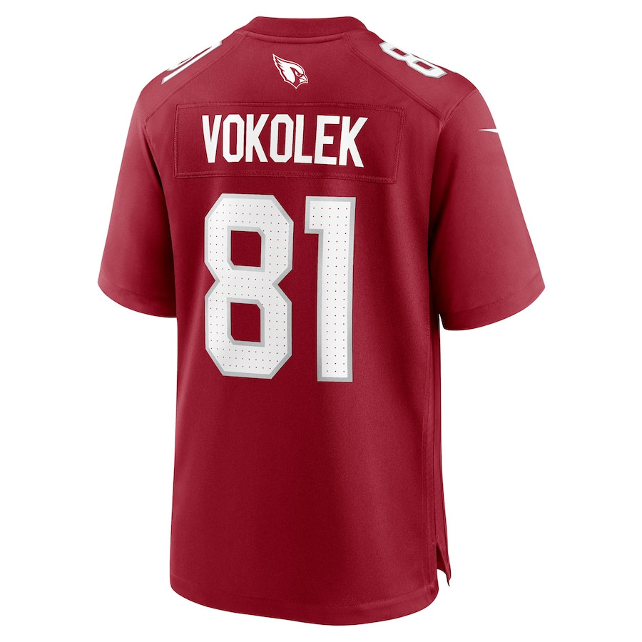 Travis Vokolek 81 Arizona Cardinals Team Game Men Jersey - Cardinal JS5534 nicesnker - Image 3