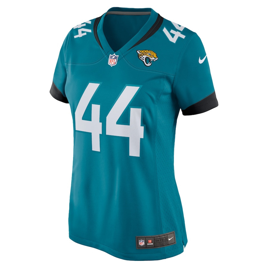 Travon Walker 44 Jacksonville Jaguars Women Jersey - Teal JS5063 nicesnker - Image 2