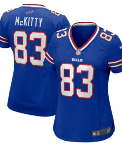 Tre McKitty 83 Buffalo Bills Game Women Jersey - Royal JS5595 nicesnker