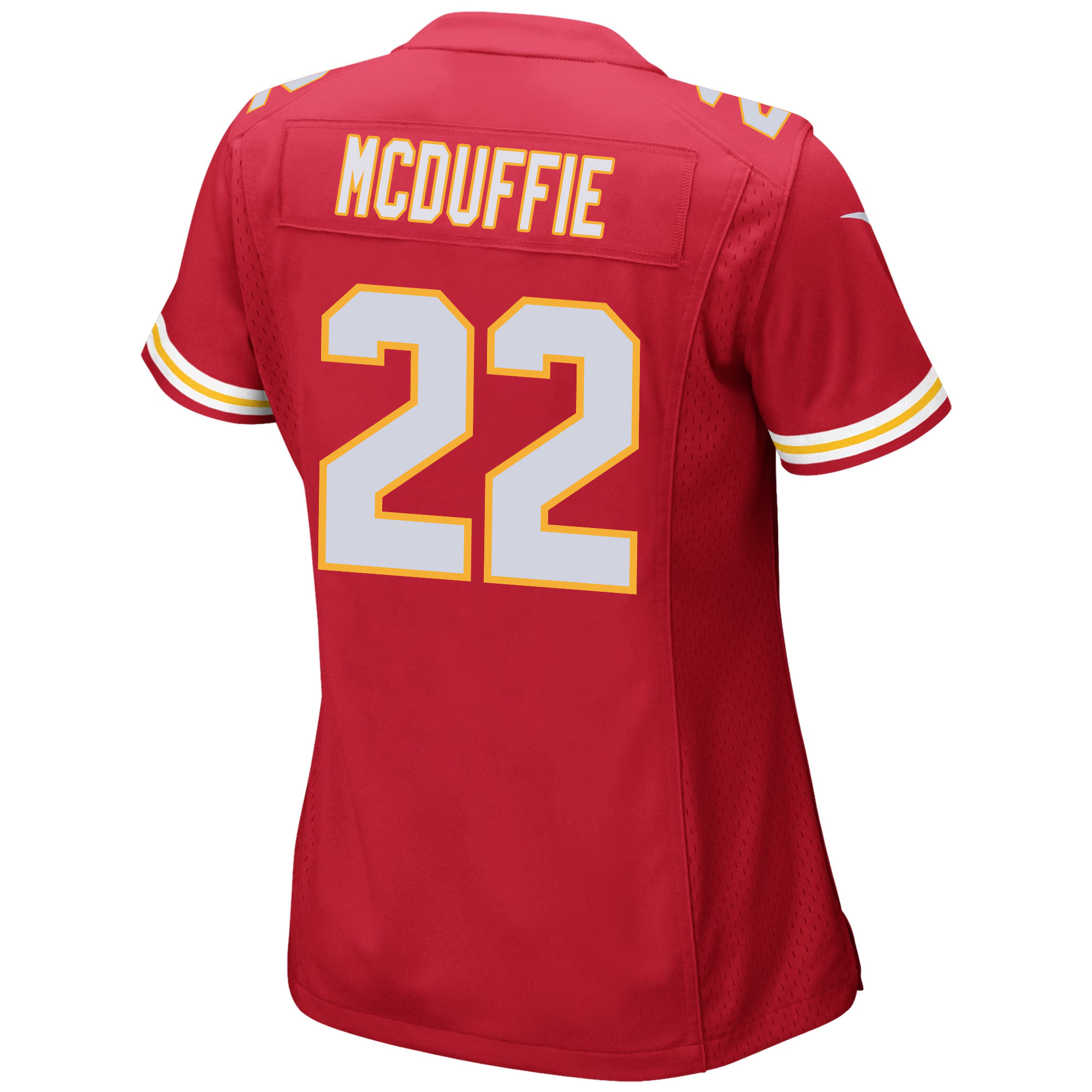 Trent McDuffie 22 Kansas City Chiefs Super Bowl LVIII Champions 4X Game Women Jersey - Red JS2331 nicesnker - Image 3