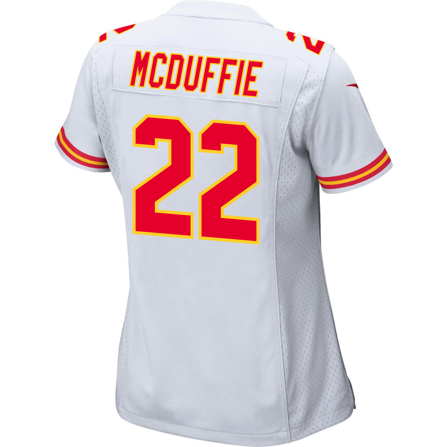 Trent McDuffie 22 Kansas City Chiefs Super Bowl LVIII Champions 4X Game Women Jersey - White JS7307 nicesnker - Image 3